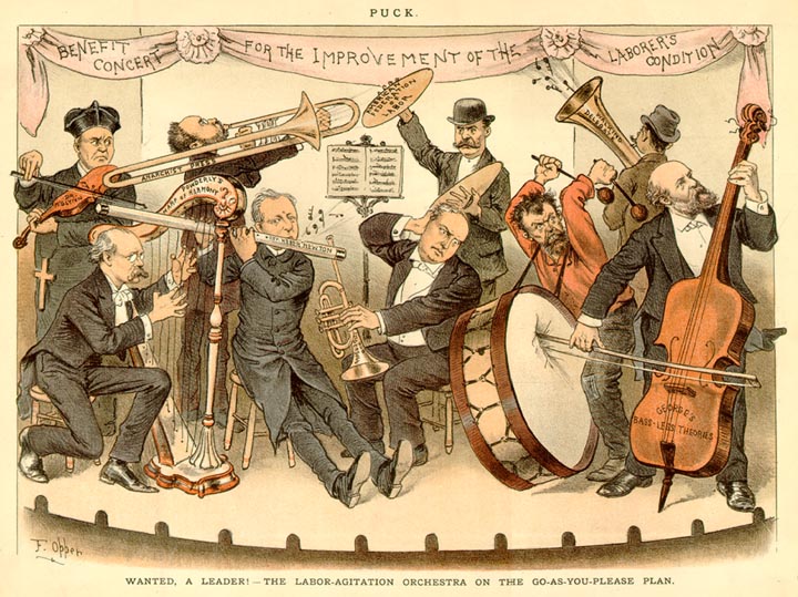 Hasil gambar untuk player orchestra cartoon